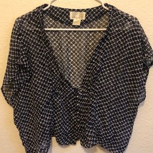 Liberty love sheer blouse